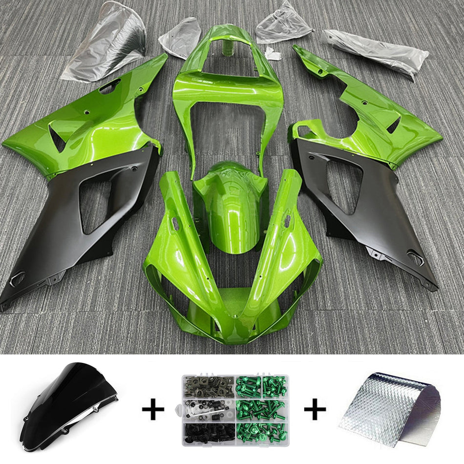 Amotopart Yamaha YZF 1000 R1 2000–2001 Verkleidungsset, Karosserie, Kunststoff, ABS