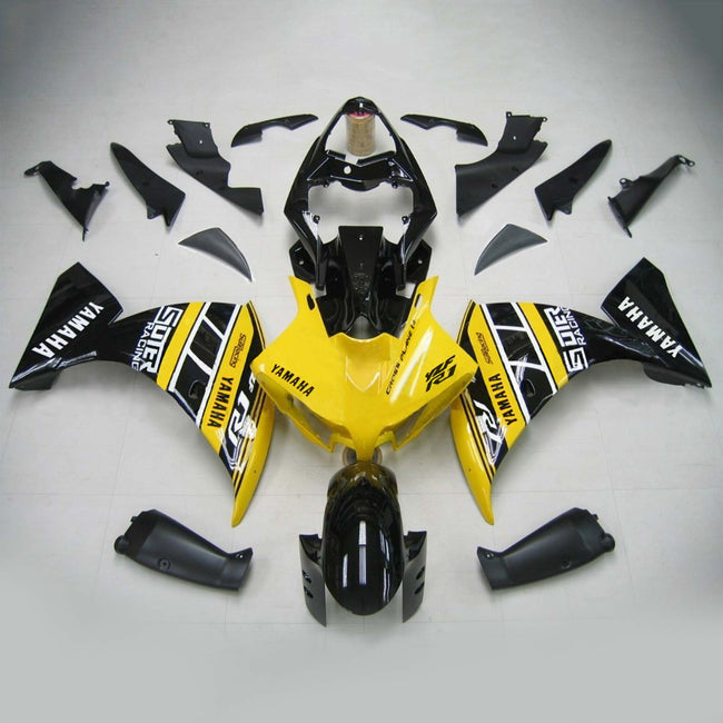 Injektionsverkaufskit Karosserie Kunststoff ABS fit für Yamaha YZF 1000 R1 2009-2011