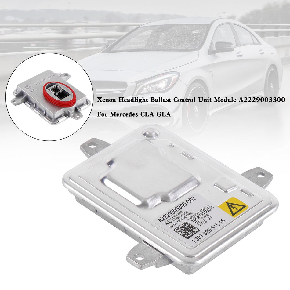 A2229003300 Xenon-Scheinwerfer-Vorschaltger?t-Steuerger?t-Modul für Mercedes CLA GLA