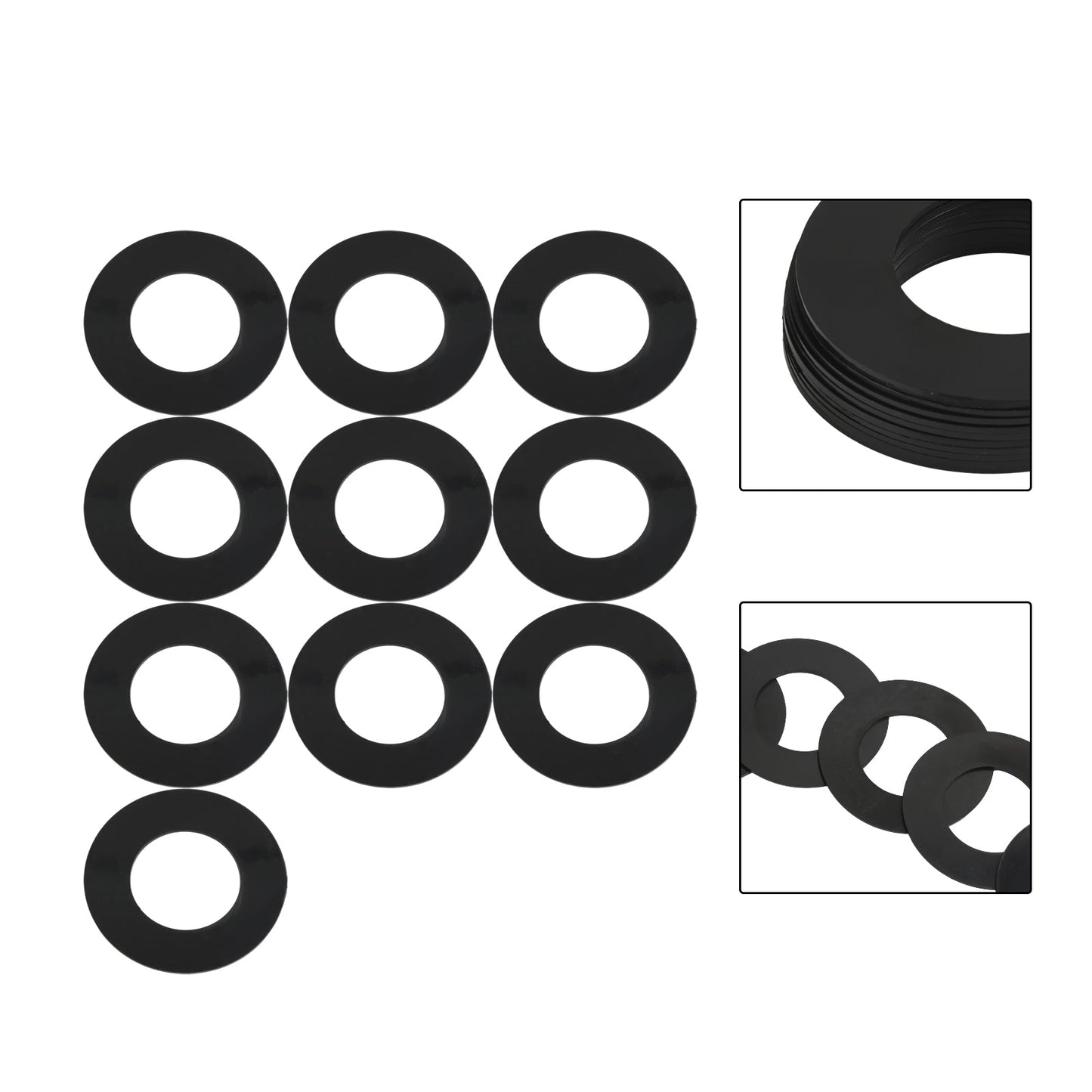 40MM Excavator Bucket Pin Shims Kit For Skid Steer Cat Bobcat Deere Komatsu