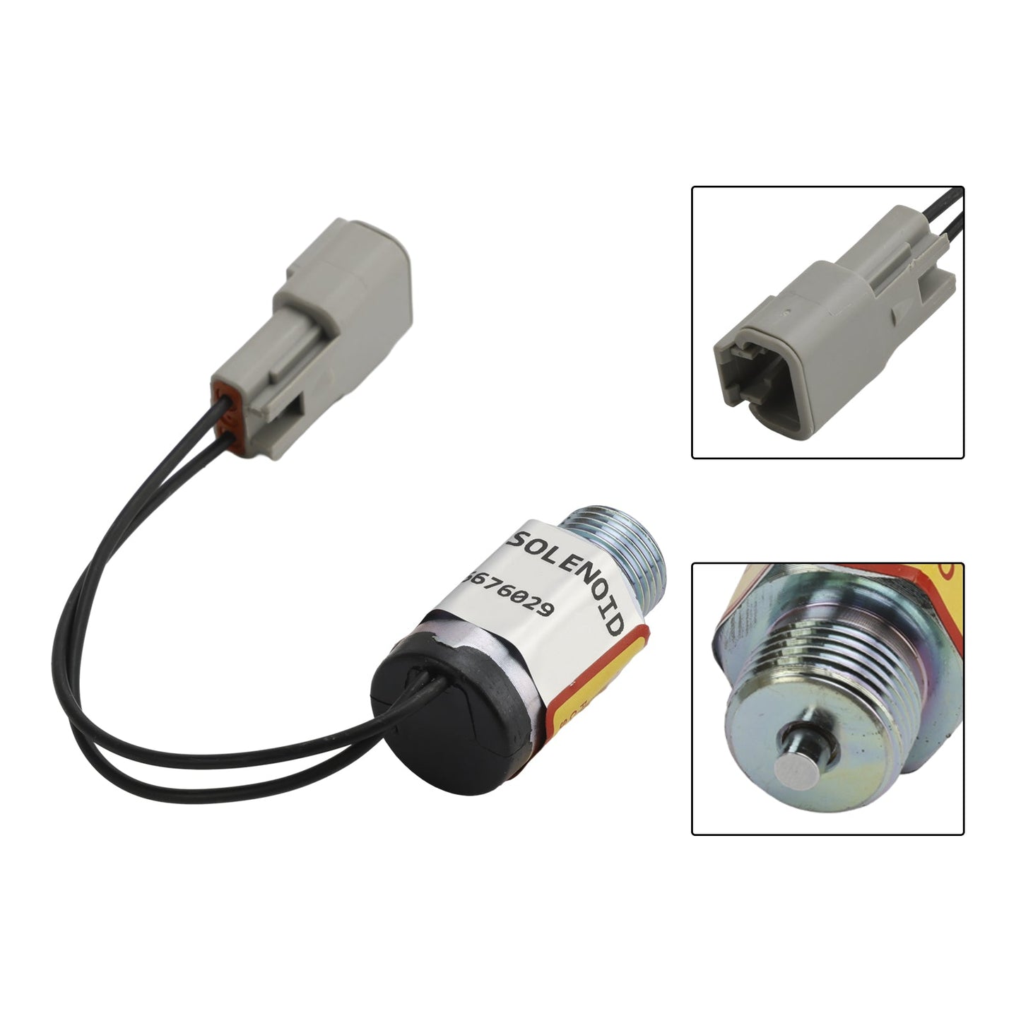 Spool Lock Solenoid 6676029 Compatible With Bobcat 751 753 763 773 863 873 883