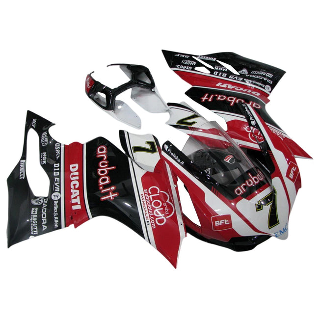 Amotopart Verkleidungsset für Ducati 1199 899 2012–2015, Karosserie, Kunststoff, ABS