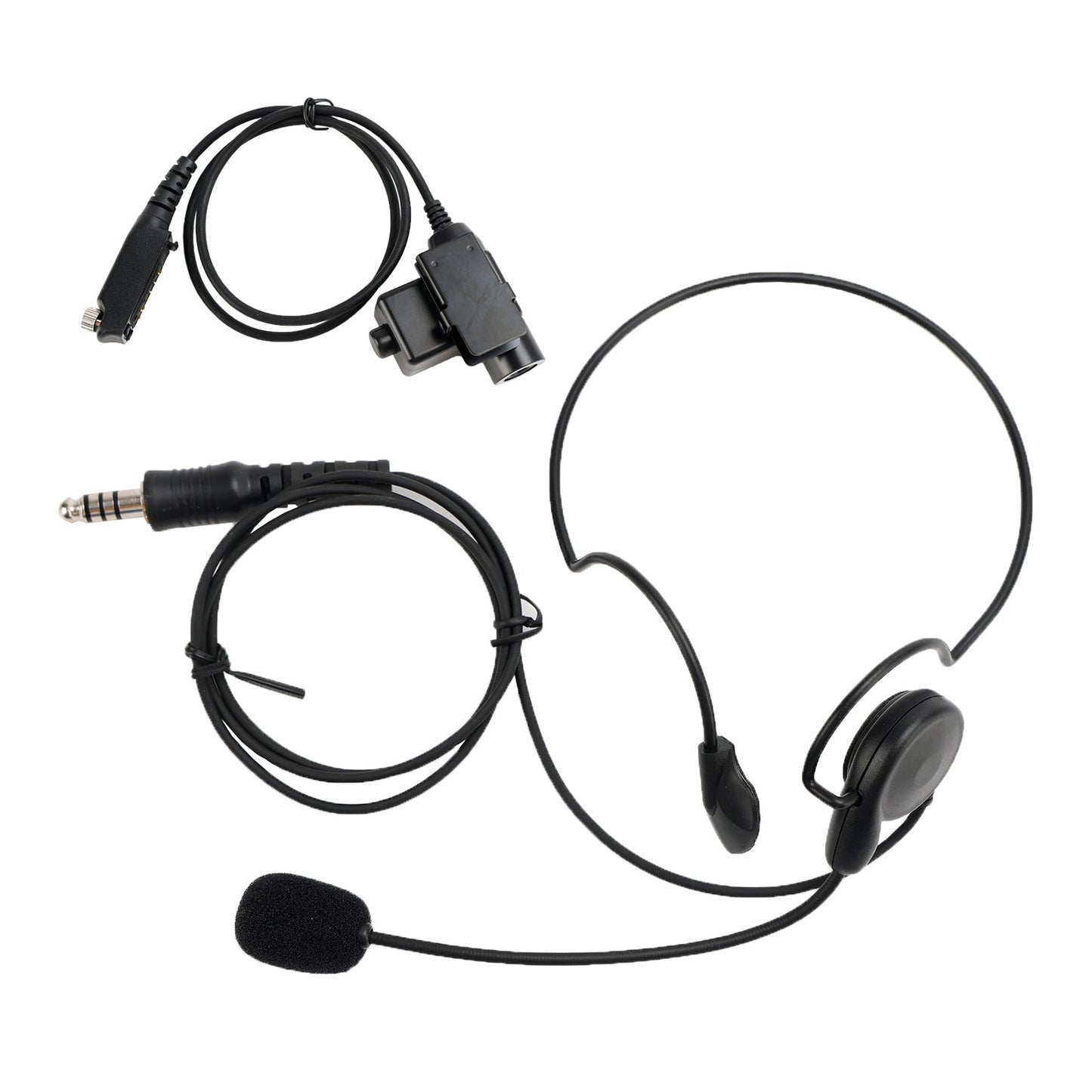 7,1-C7 Hinten Montieren Stecker Taktische Headset 6Pin U94 PTT Für STP8040 STP8080 STP9000