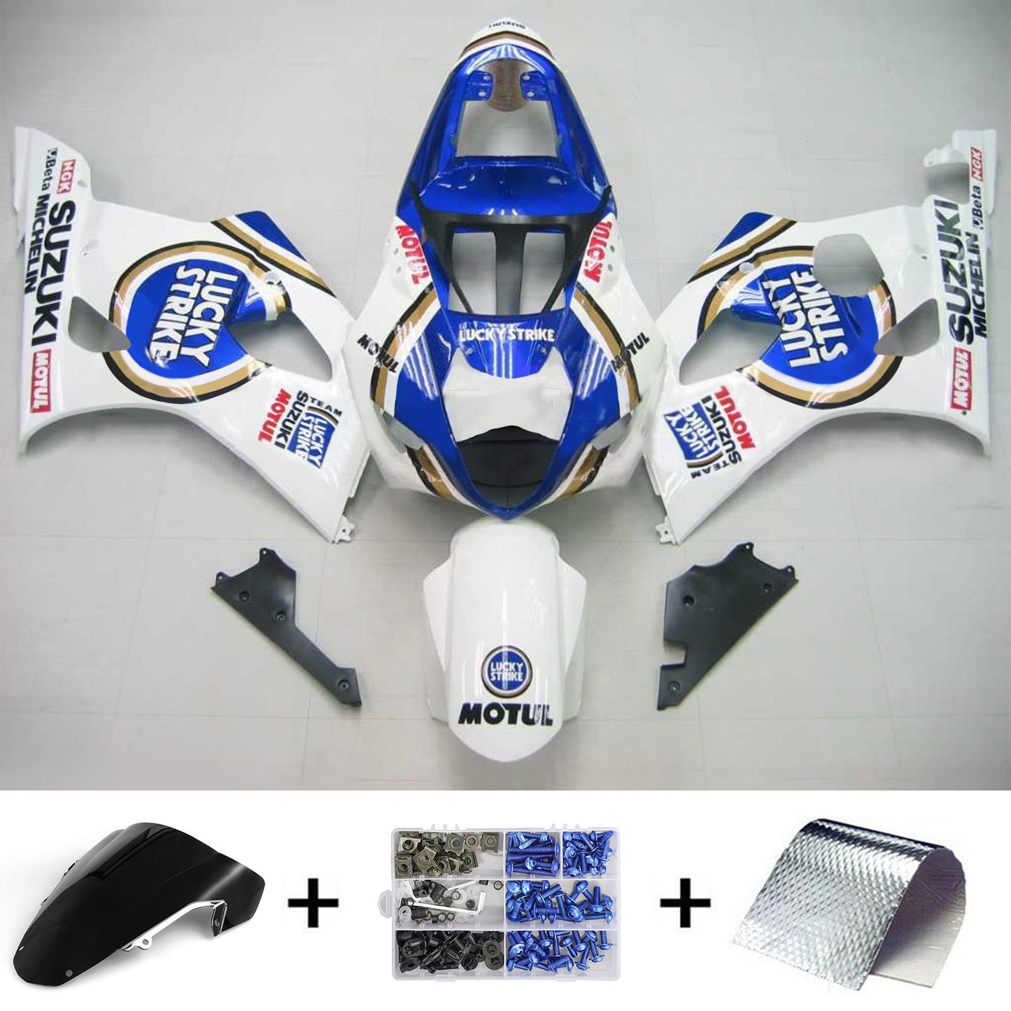 Amotopart Suzuki GSXR1000 2003-2004 Verkleidungskit K3