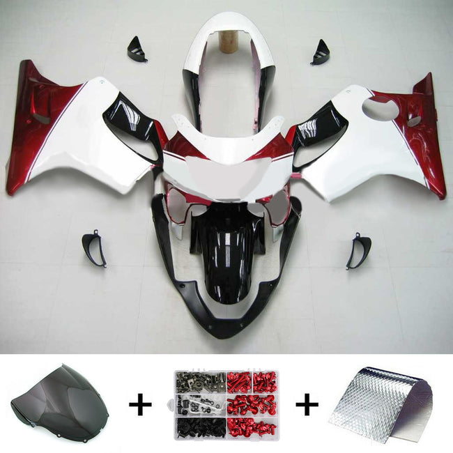 Amotopart Honda CBR600F4 1999-2000 Kit de carénage Corps Plastique ABS