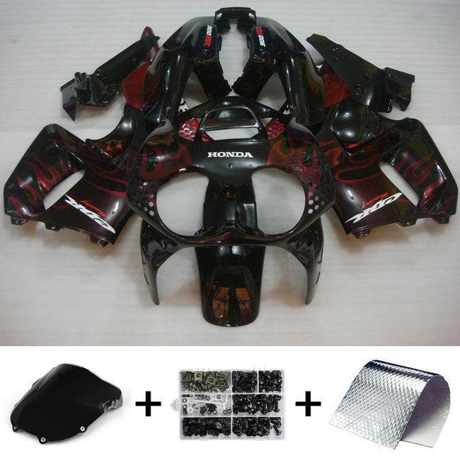 Amotopart Honda CBR900RR 893 1992-1993 Kit de carénage Corps Plastique ABS