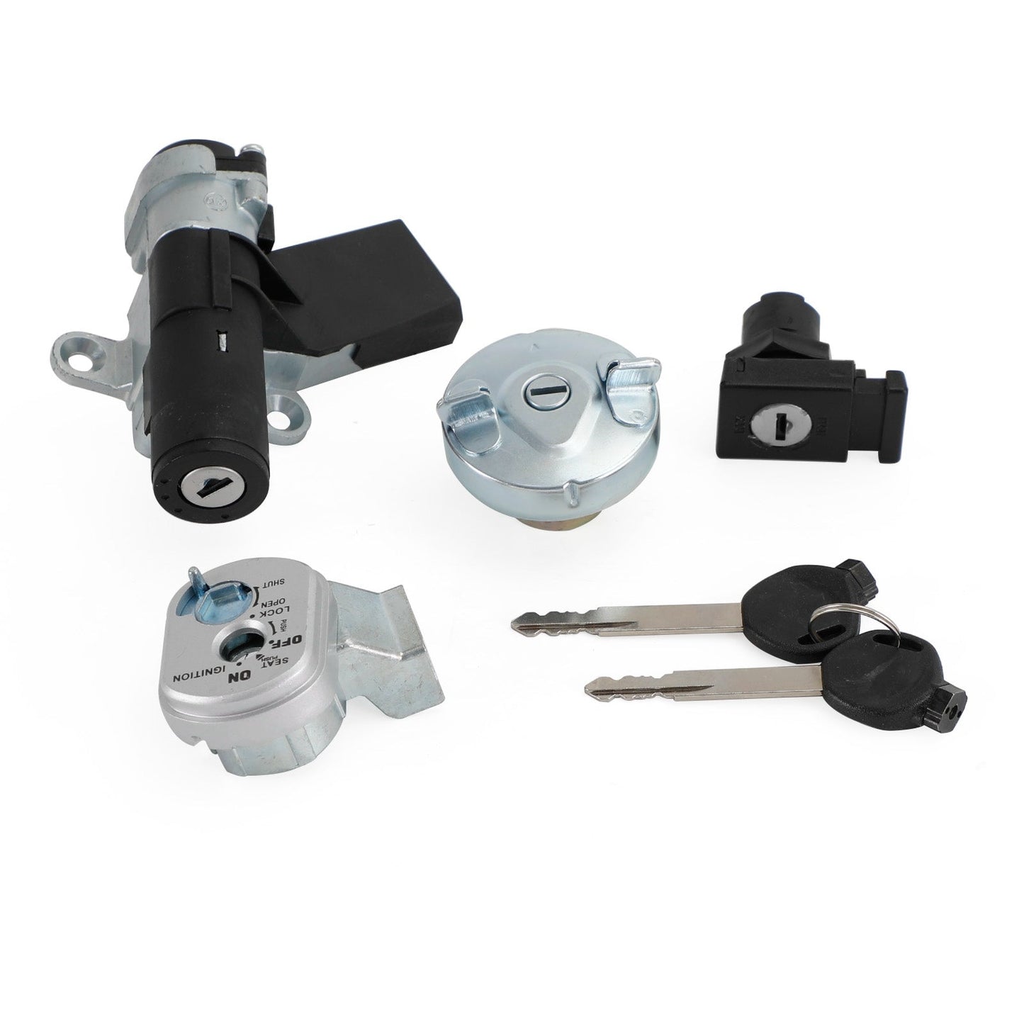 Honda NHX110 Lead 110 2008–2012 Zündschalter Fuel Gas Cap Seat Lock Set