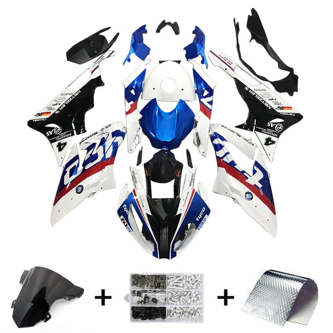 Amotopart BMW S1000RR 2015–2016 Verkleidungsset, Karosserie, Kunststoff, ABS