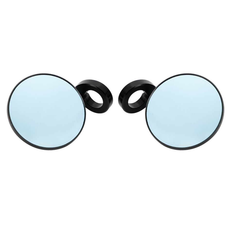 Aluminium-Lenker-Endspiegel 7/8 "-1" schwarzer kurzer Armstangen End 3 "runde Spiegel generisch