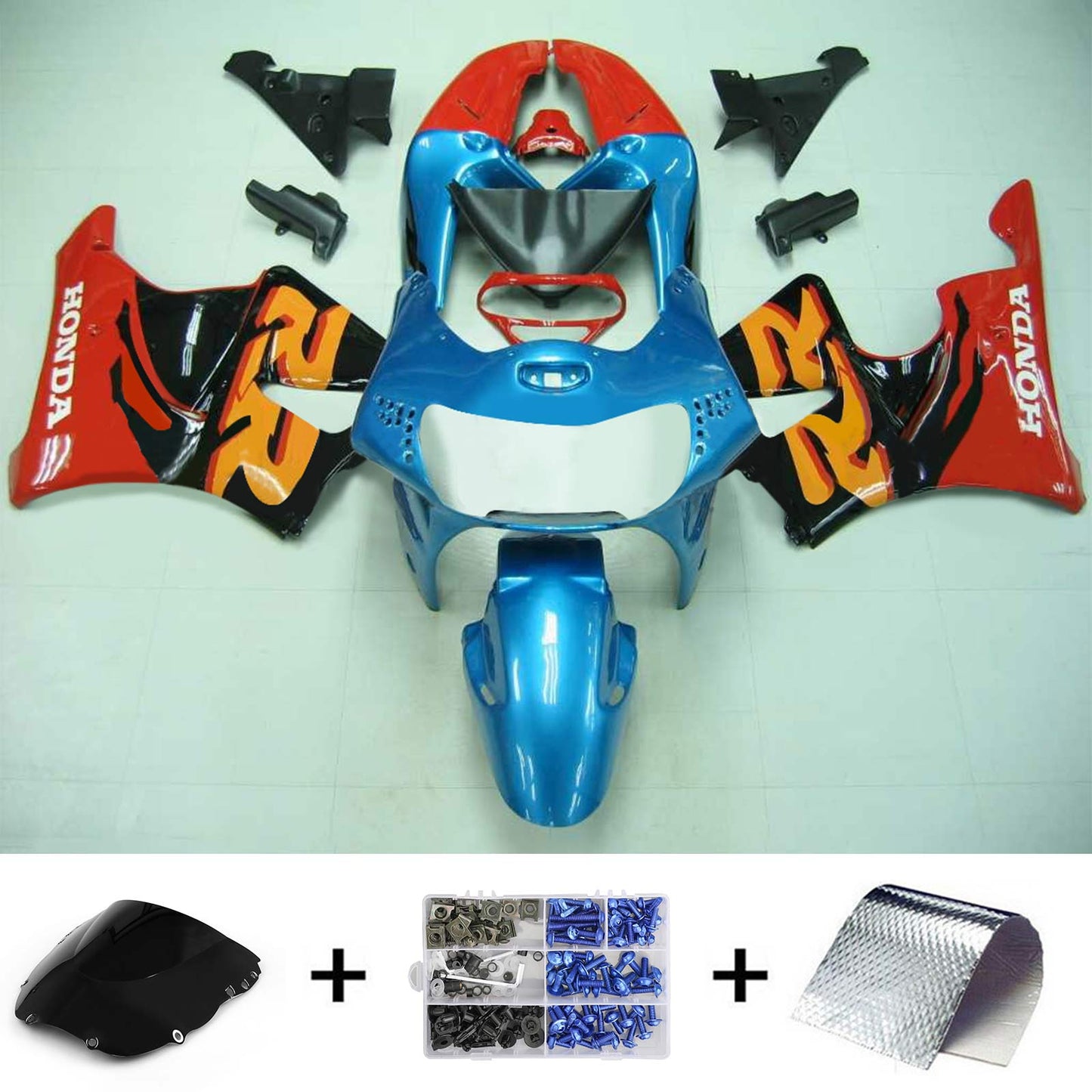 Amotopart Honda CBR900RR 919 1998-1999 Verkleidungskit