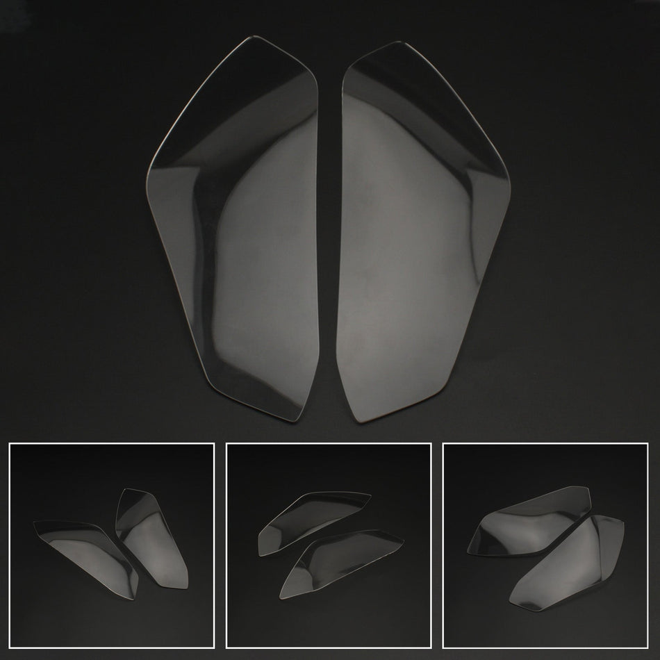 Housse de protection pour lentille de phare commandée, adaptée pour Honda CBR1000RR 2017-2020 fumée générique