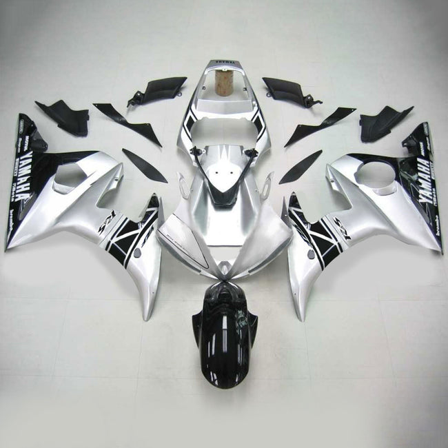 Amotopart Yamaha 2005 YZF 600 R6 Sliver Abzugskit