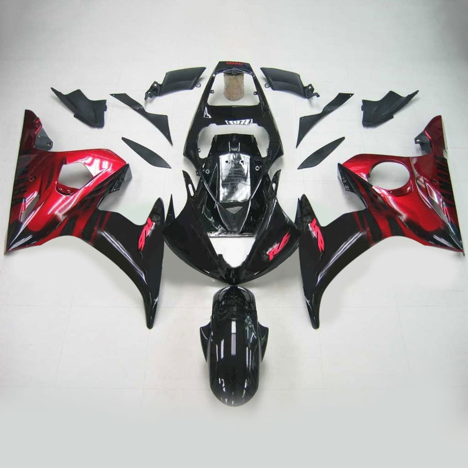 Amotopart Verkleidung fit für Yamaha YZF 600 R6 2005