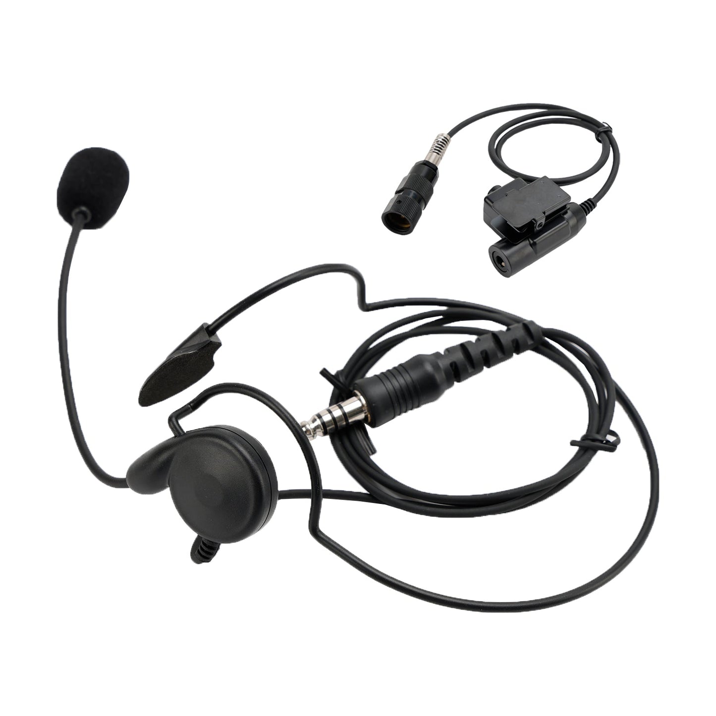 7,1-C7 Hinten Montieren Stecker Taktische Headset 6-Pin U94 PTT Für AN/PRC148 PRC152 U329