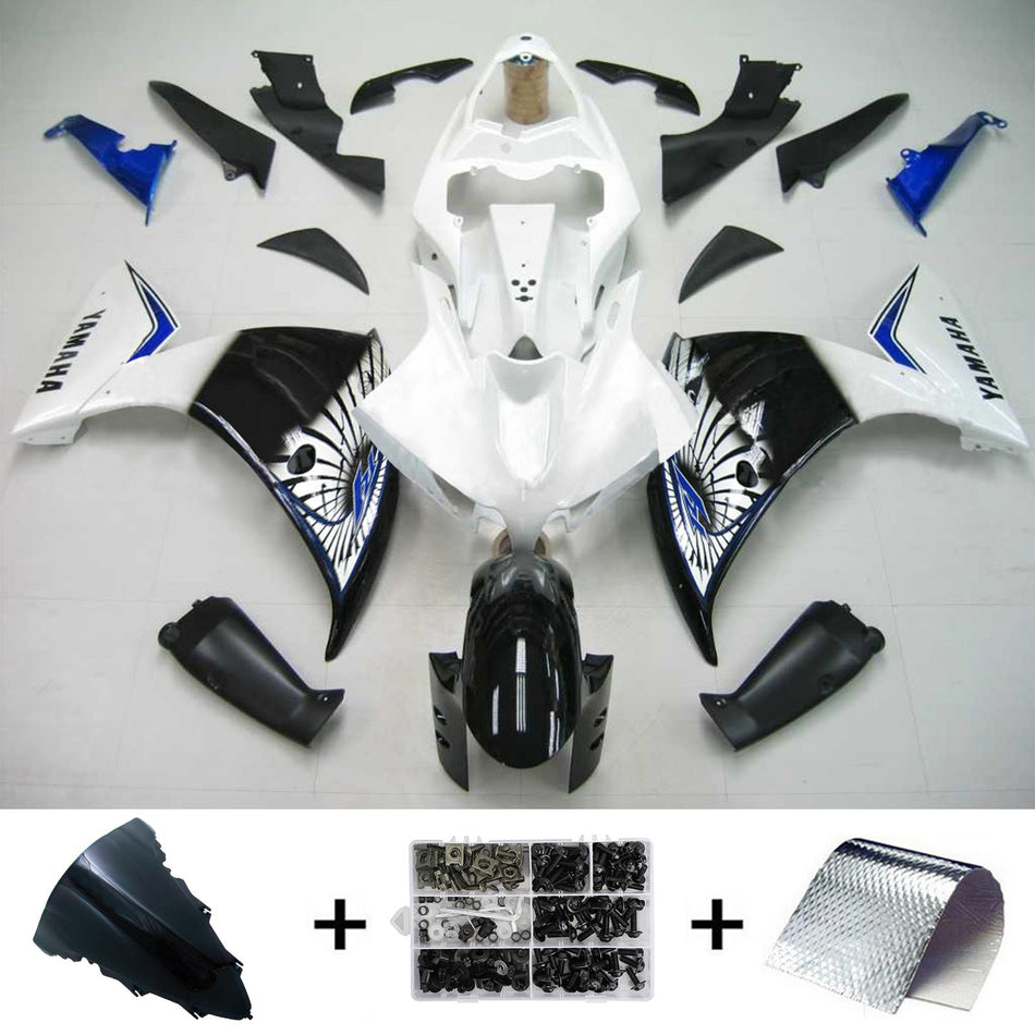 Kit vente injection corps plastique ABS fit pour Yamaha YZF 1000 R1 2009-2011