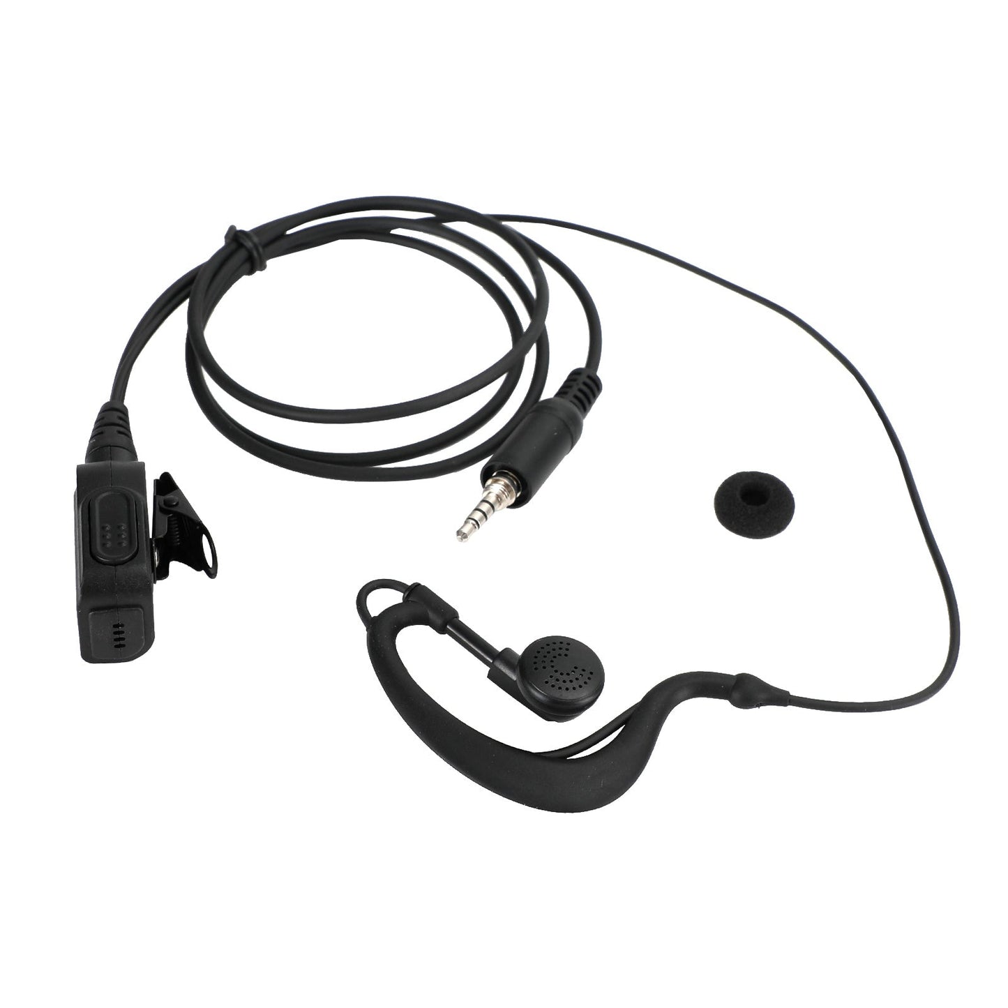 G-f?rmiges Ohrh?rer-Headset, ovales PTT-Mikrofon für ICOM IC-M33 M34 M36 M23 M24 M25 RS-35M