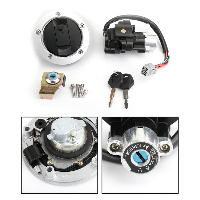 Zündschloss Kraftstoff Tankverschluss Schlüssel für Suzuki Bandit Katana 650 GSF GSX 05-12