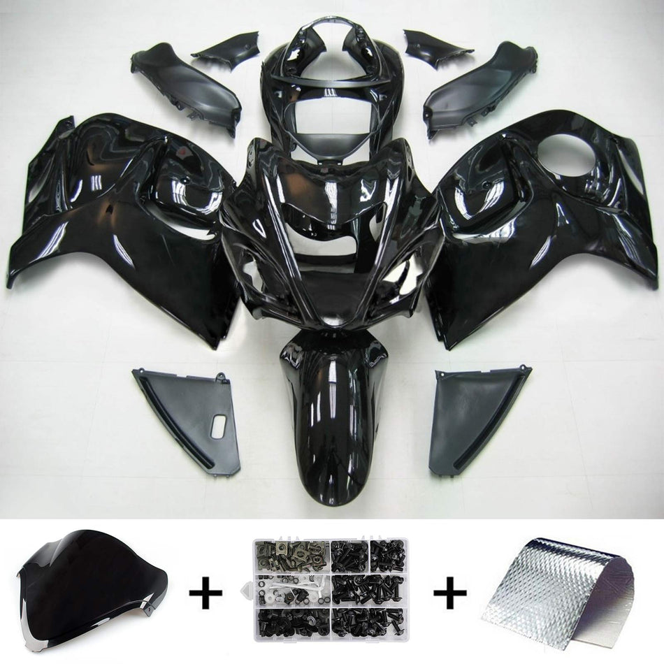 Amotopart Suzuki Hayabusa GSXR1300 2008-2020 Kit de carénage Corps Plastique