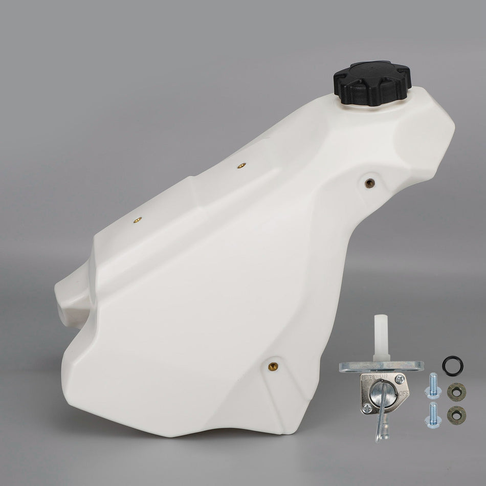 1988–1990 Honda CR125R (Elsinore) 3,6 Gallonen Kraftstofftank wei?