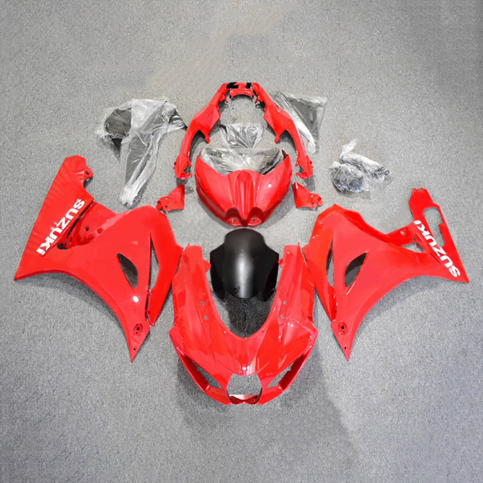 Amotopart Suzuki GSXR1000 2017–2023 K17 Verkleidungsset, Karosserie, Kunststoff, ABS