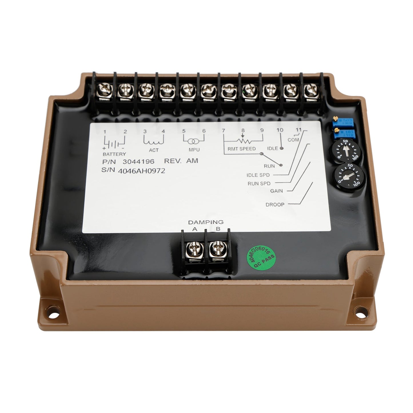 Elektronischer Geschwindigkeitsregler EFC3044196 3044196 Ersatz für Cummins