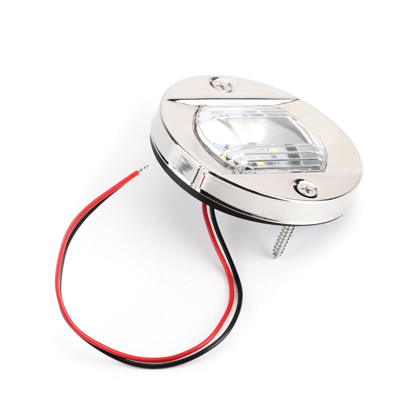 Le bleu marine d'acier inoxydable de 12v 316 instruit la location de puissance élevée du bateau 6 LED 2.2w