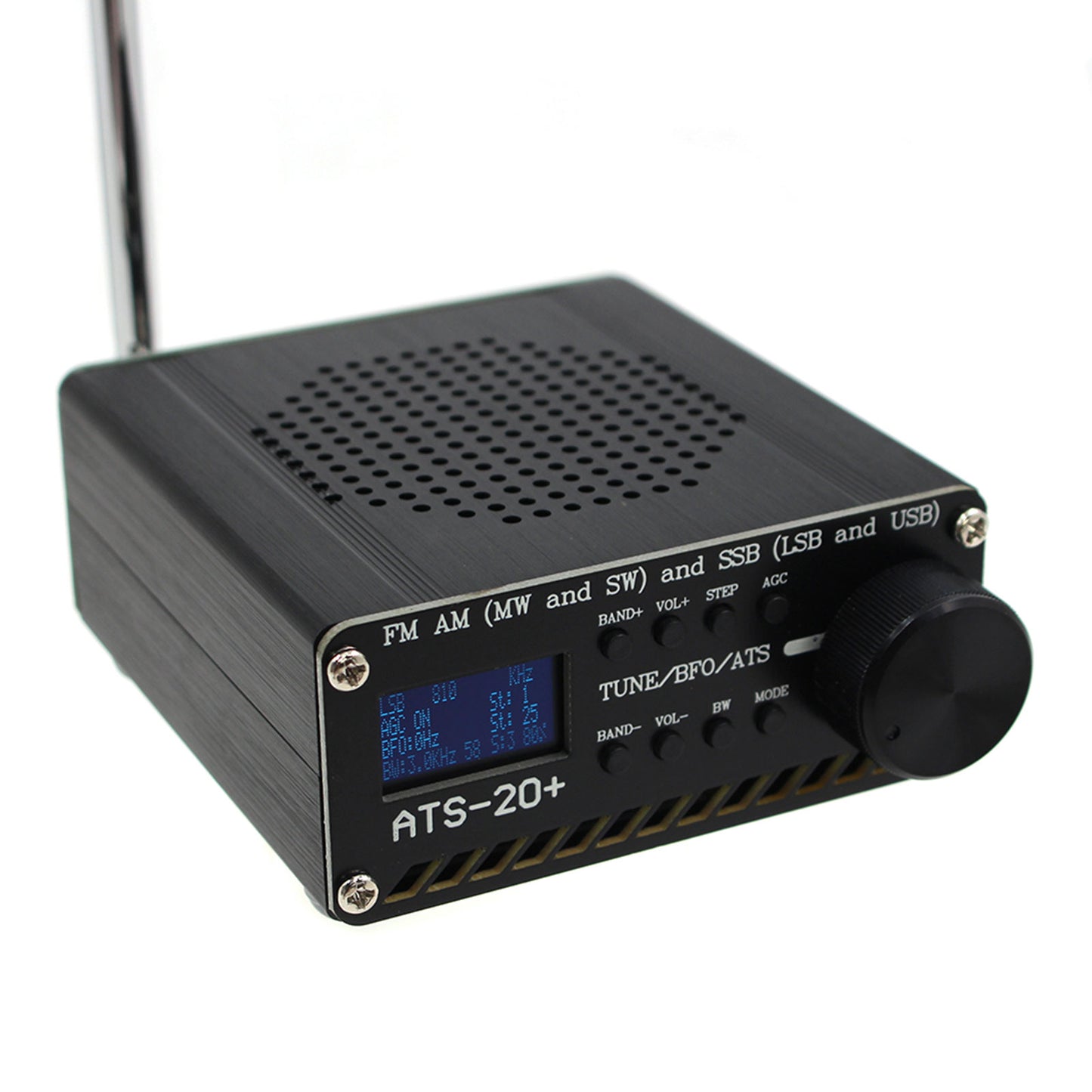 Neu ATS-20+ Plus ATS20 V2 SI4732 Funkempfänger FM AM (MW & KW) SSB (LSB & USB)