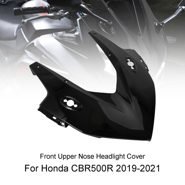 Vordere Nasenscheinwerfer-Abdeckung für Honda CBR500R 2019-2021 Black Generic