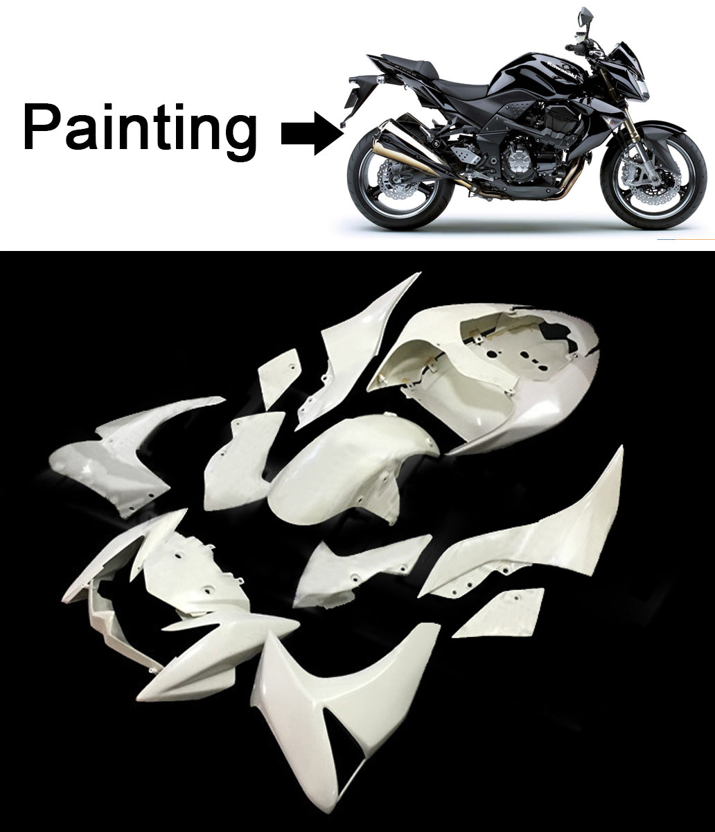 Amotopart Kawasaki Z1000 2003-2006 Kit de carénage Corps Plastique