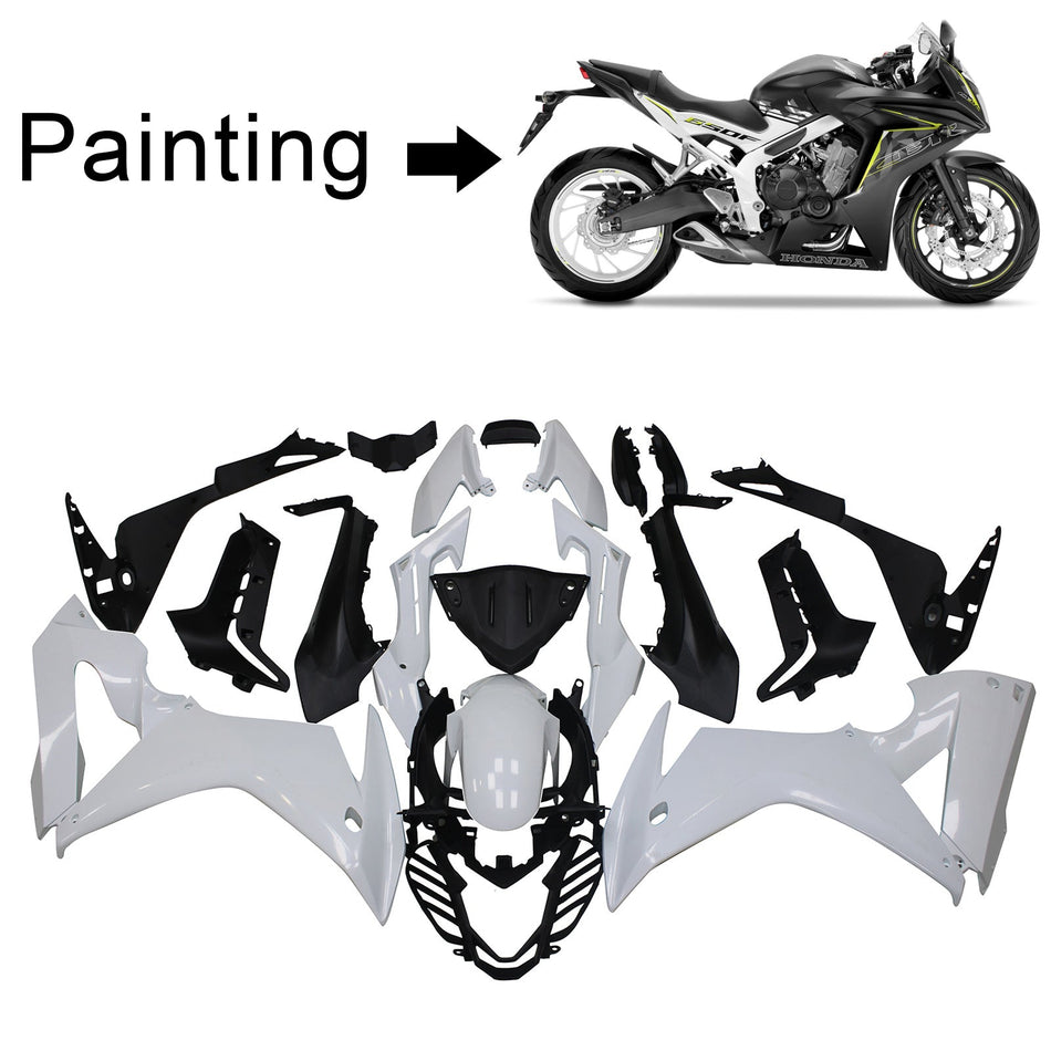 Amotopart Honda CBR650F 2014-2019 Kit de carénage Corps Plastique ABS