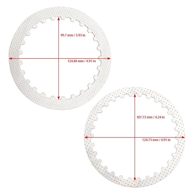 Kupplungs-Reibplatten-Set, passend für RC250 2015–2018, RC390 2016–22, 90232011000