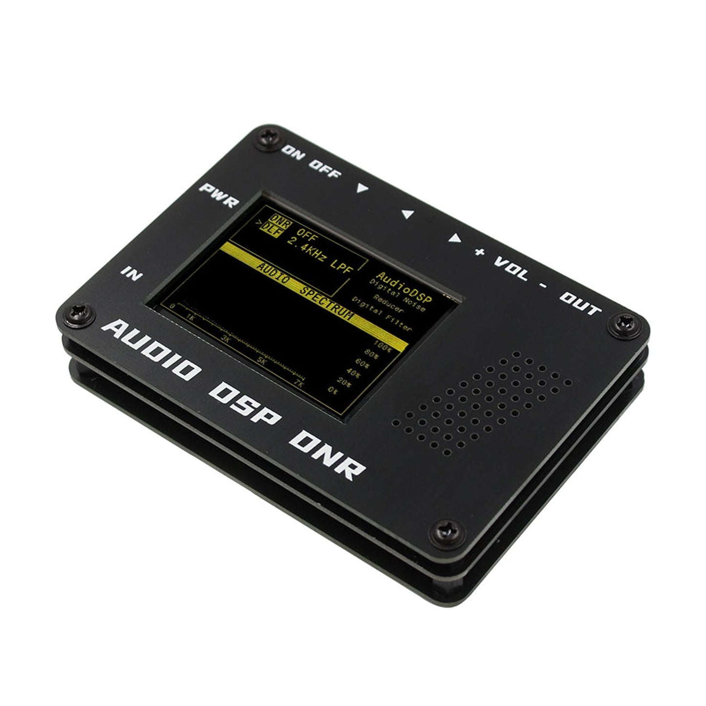 Audio DSP Rauschunterdrückung DNR Digitalfilter SSB Radio YAESU ICOM + Lautsprecher