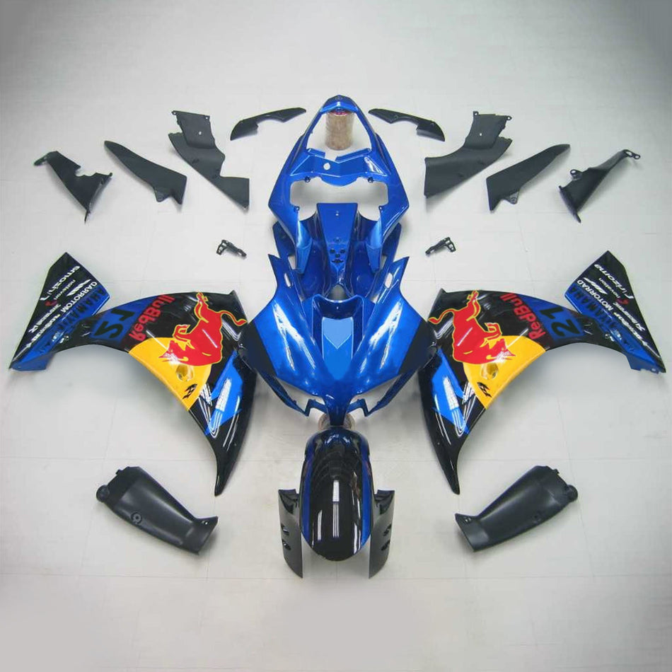 Amotopart Yamaha 2012-2014 YZF 1000 R1 Kit Déclencheur Noir Bleu