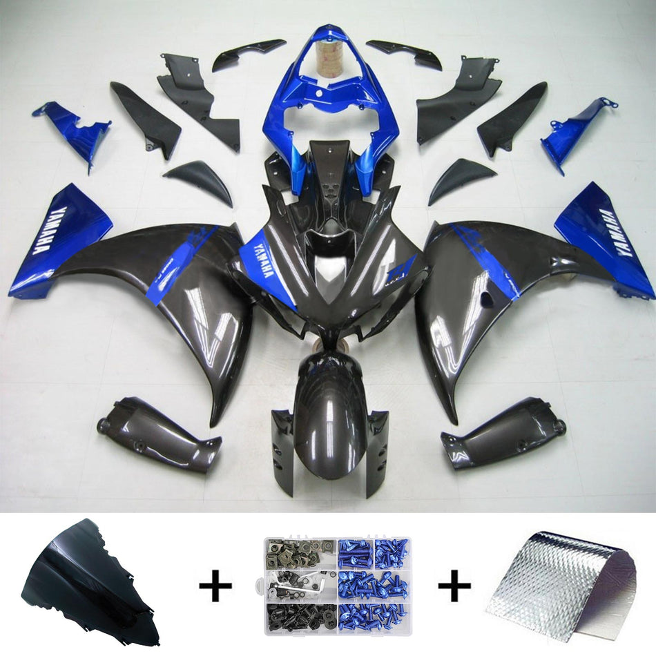 Kit vente injection corps plastique ABS fit pour Yamaha YZF 1000 R1 2009-2011