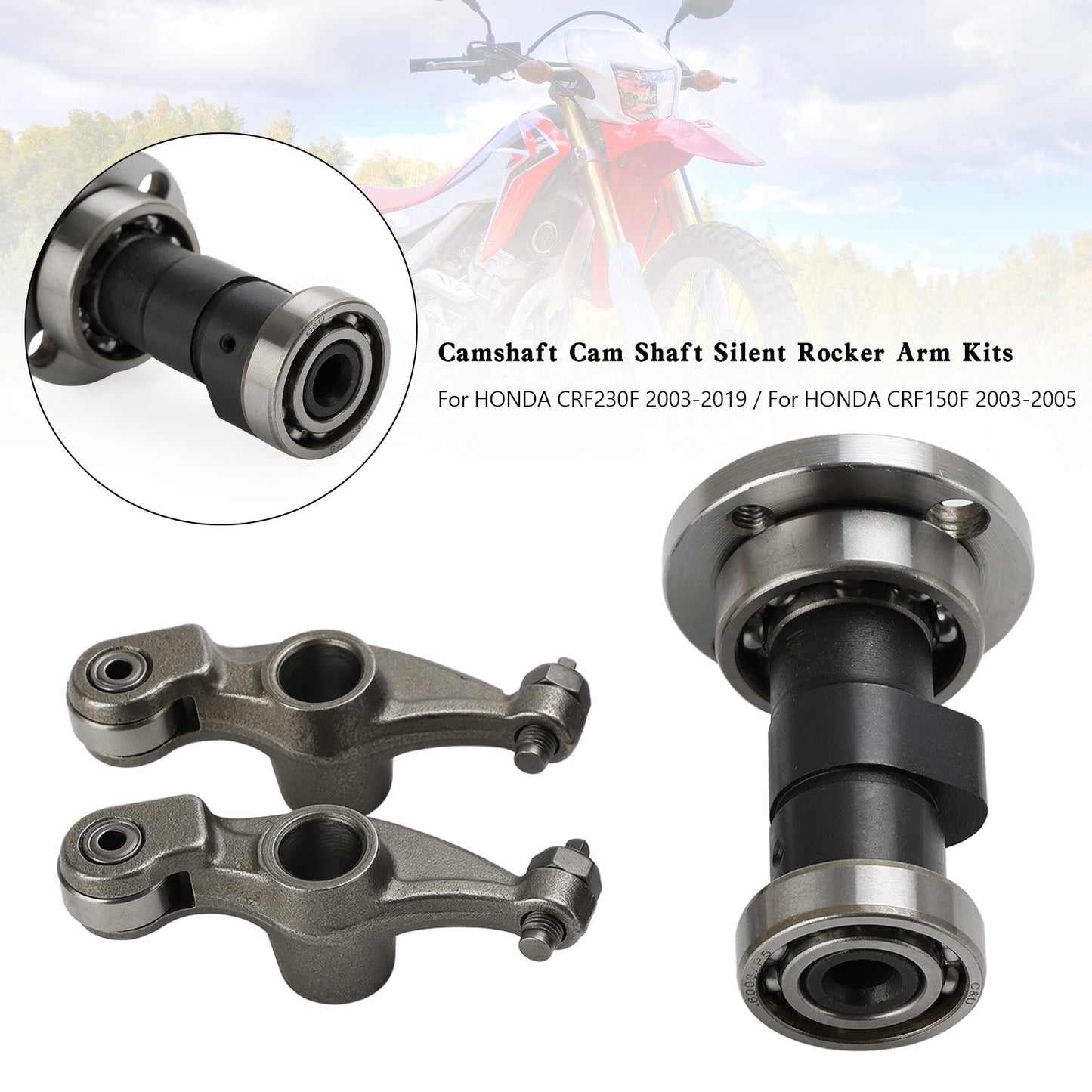 Honda CRF150F CRF230F 2003-2019 Nockenwelle Nockenwelle Silent Rocker Arm Kits