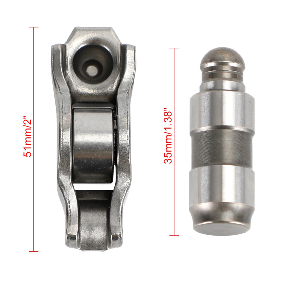 24 pièces culbuteurs et 24 pièces Kit de poussoir de soupape pour Chrysler Dodge Jeep Ram 3.6L FedEx Express générique