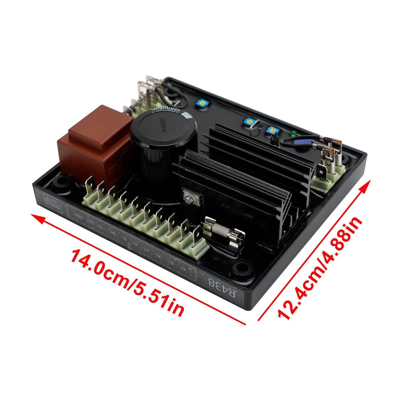 Automatischer Spannungsregler AVR R438, kompatibel mit Leroy Somer Generator