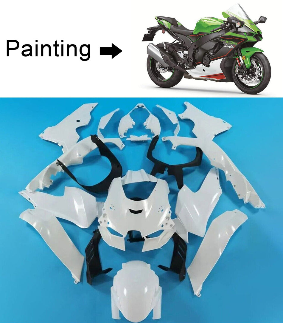 Amotopart Kawasaki ZX-10R ZX10R 2021-2023 Verkleidungskit Karosserie ABS