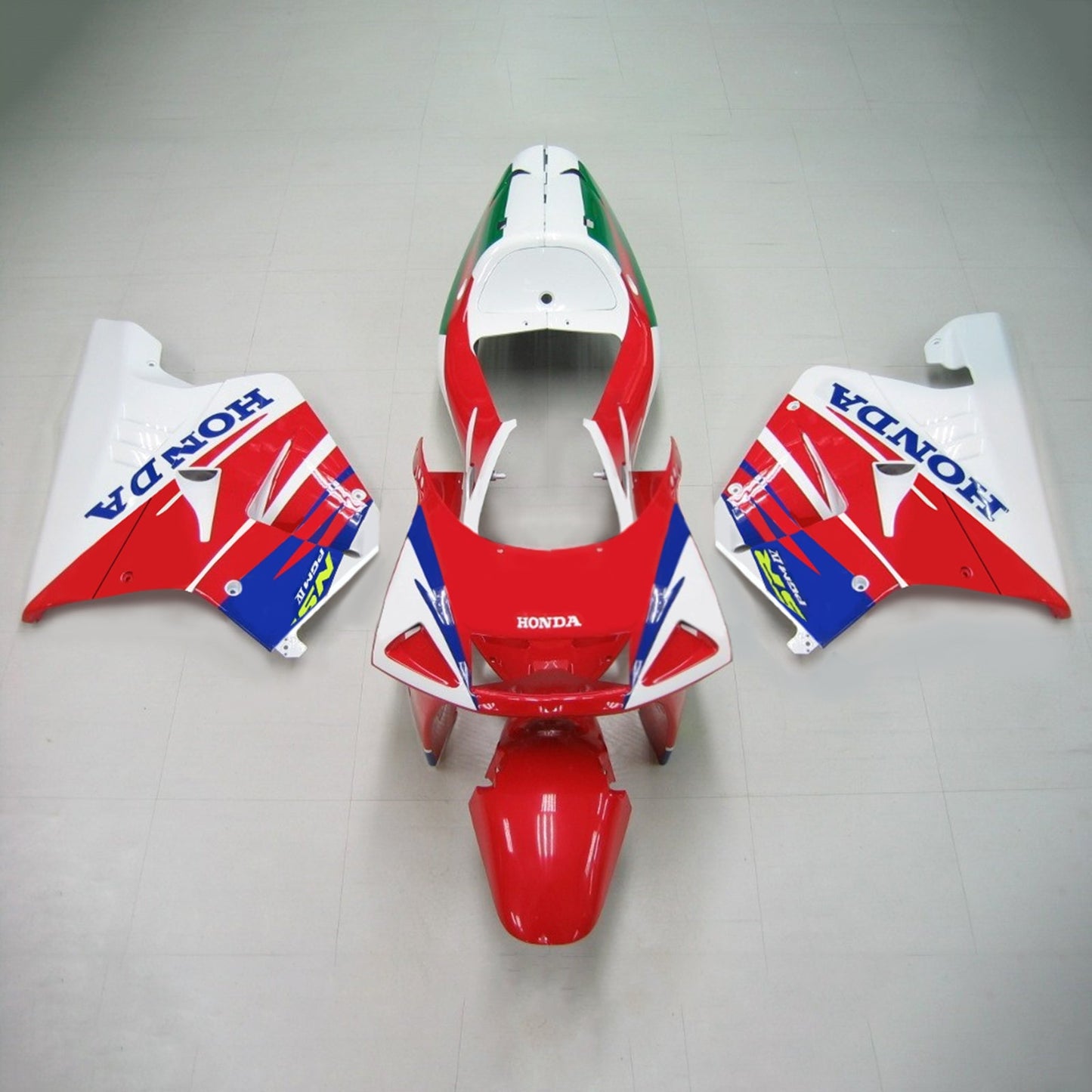 Amotopart Honda NSR250 PGM-4 1994-1996 Kit de carénage en plastique