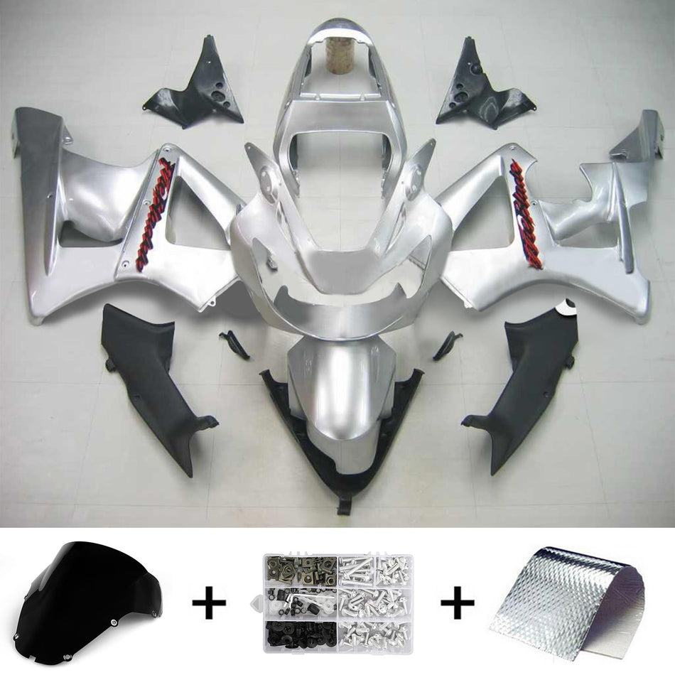 Amotopart Honda CBR929RR 2000-2001 Kit de carénage Corps Plastique ABS