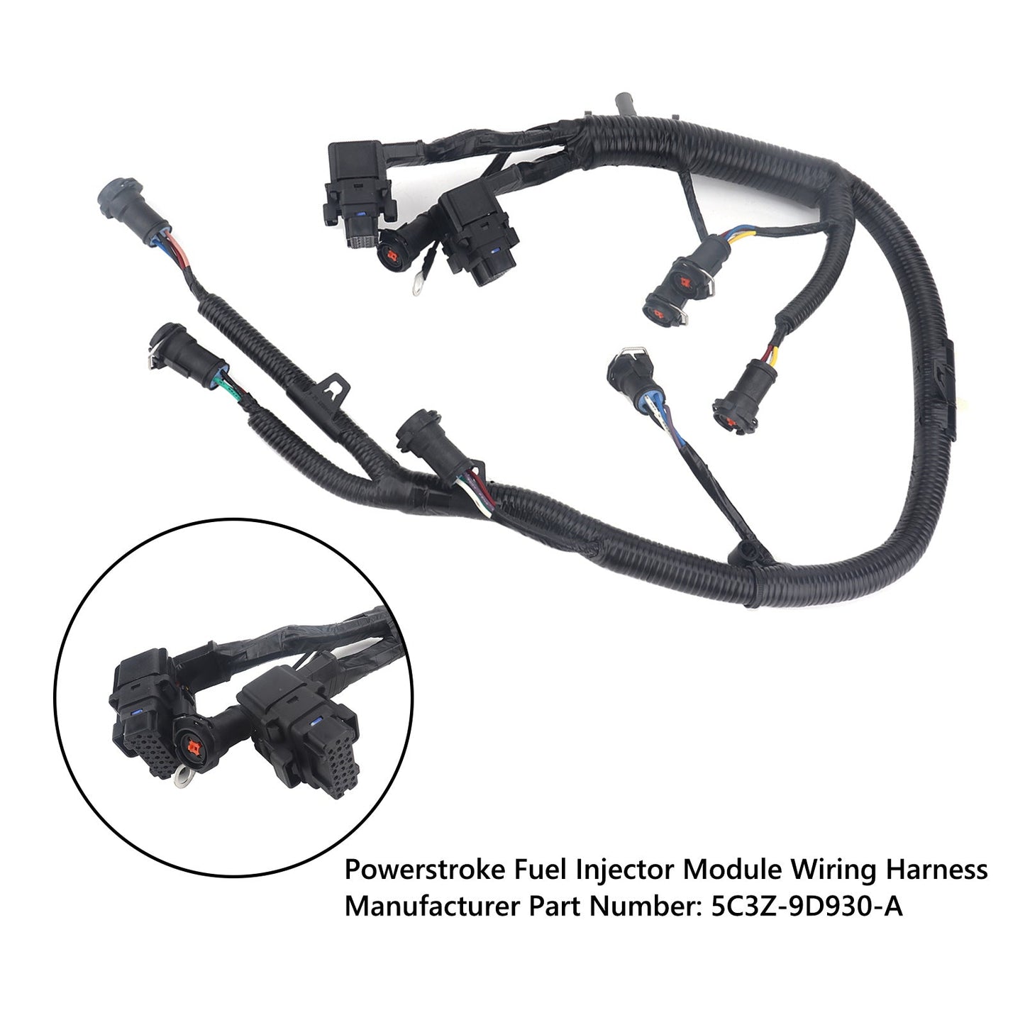 Faisceau de câblage du module d'injecteur de carburant Powerstroke FICM pour Ford F Super Duty 6.0L générique