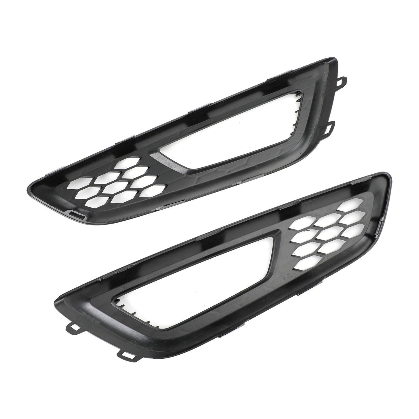 Ford Focus 2015-2017 Paire de pare-chocs avant antibrouillard couvercle lunette grille