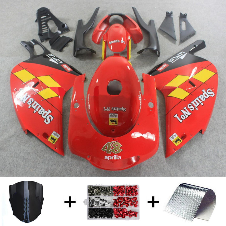 Amotopart Aprilia RS125 2000-2005 Verkleidungskit Karosserie Plastik