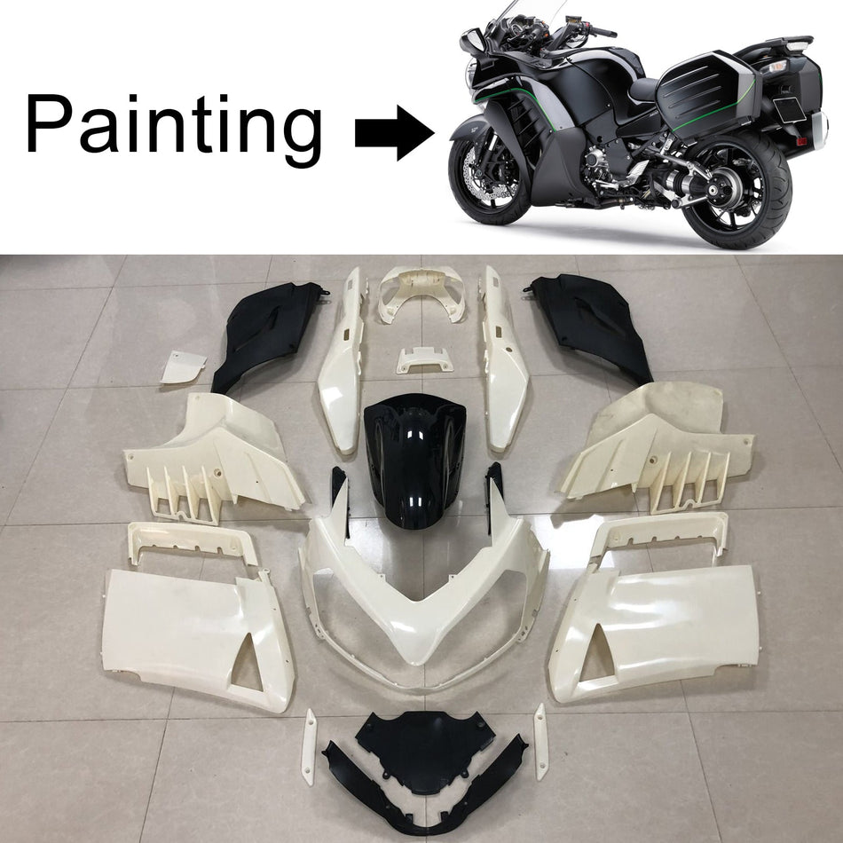 Amotopart Kawasaki GTR1400 ZG1400 2007-2009 Verkleidungskit