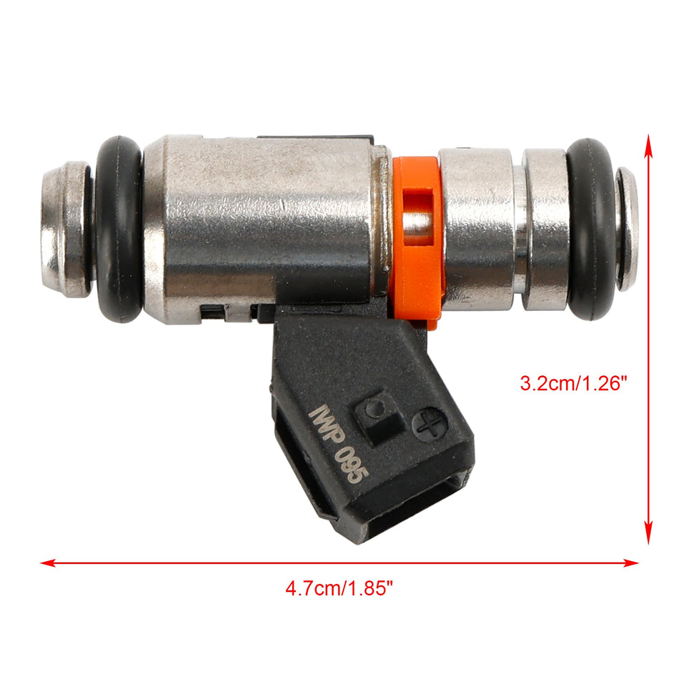 4PCS Kraftstoffeinspritzer IWP095 Passend für Fiat Punto 1.4L 2007-2009 Passend für Fiat Palio 1.6L