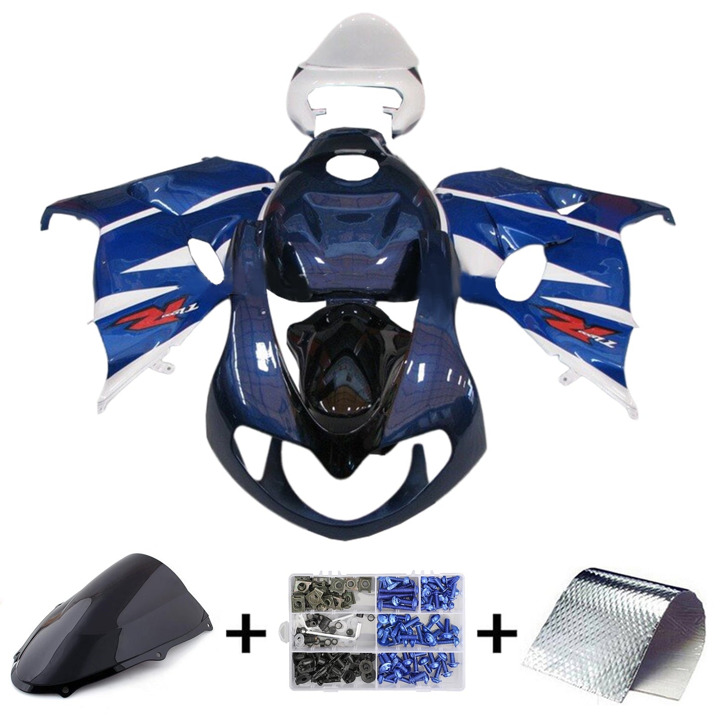 1998–2003 Suzuki TL1000R Einspritzverkleidungs-Set, Karosserie, Kunststoff, ABS