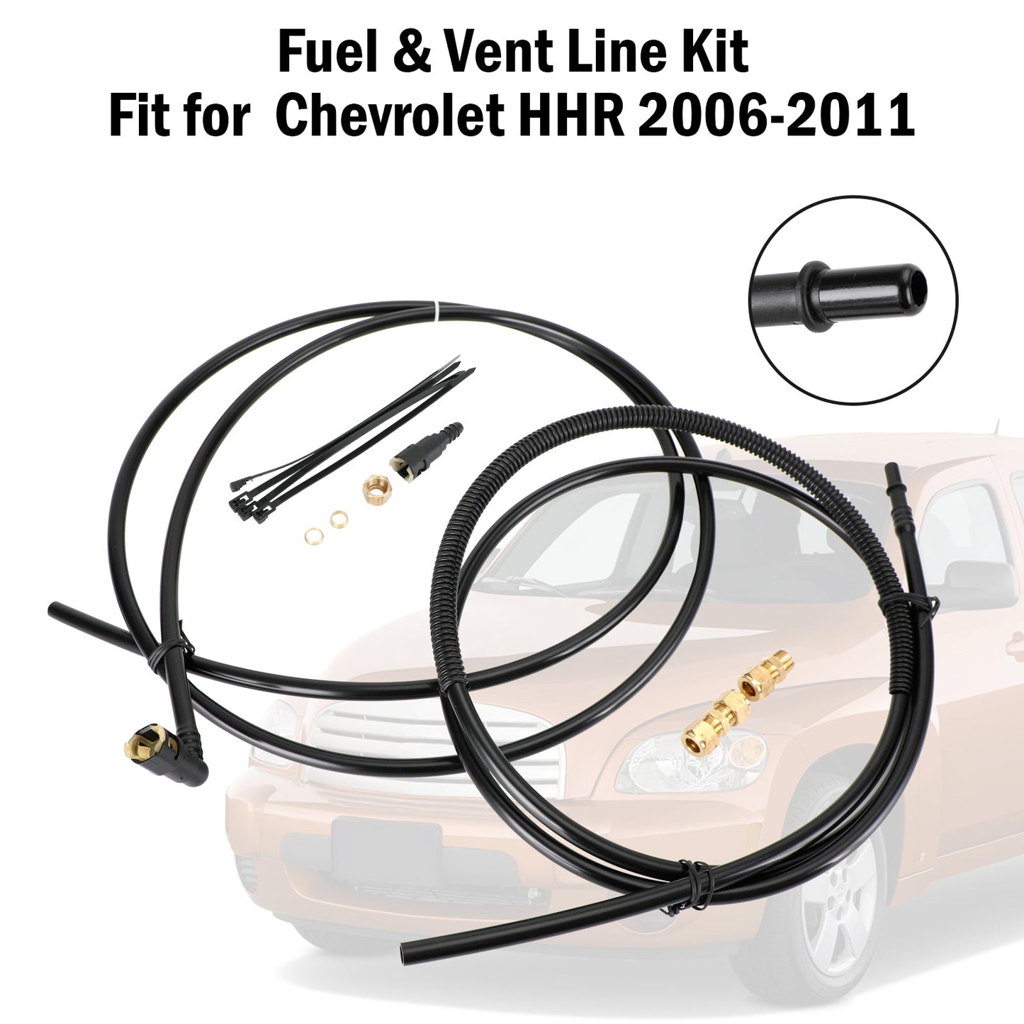Chevrolet HHR 2006–2011 Reparatursatz für Nylon-Kraftstoff- und Entlüftungsleitung Fl-FG0974