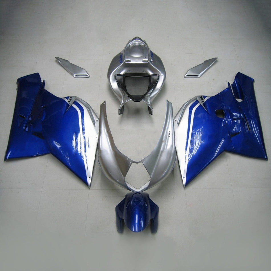 Amotopart MV Agusta 2005-2006 F4 Kit déclencheur bleu argent