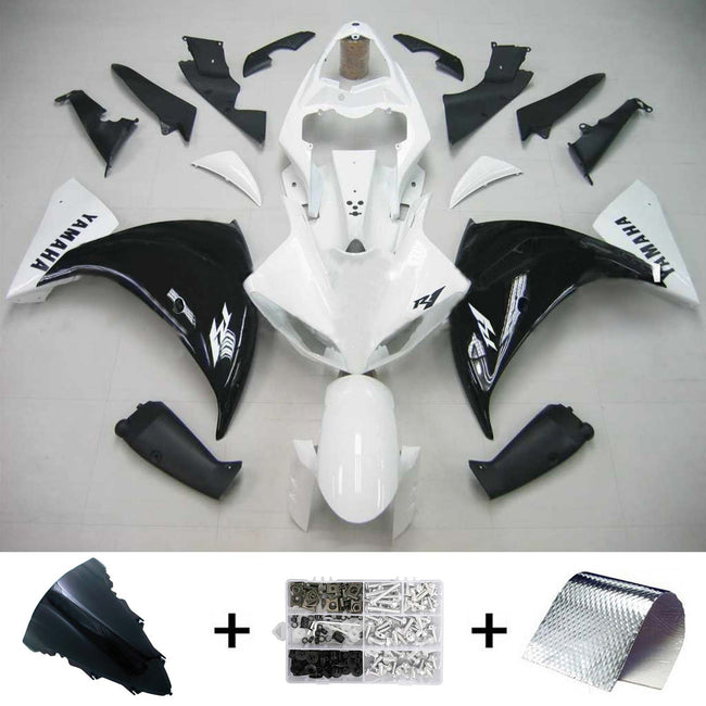 Injektionsverkaufskit Karosserie Kunststoff ABS fit für Yamaha YZF 1000 R1 2009-2011