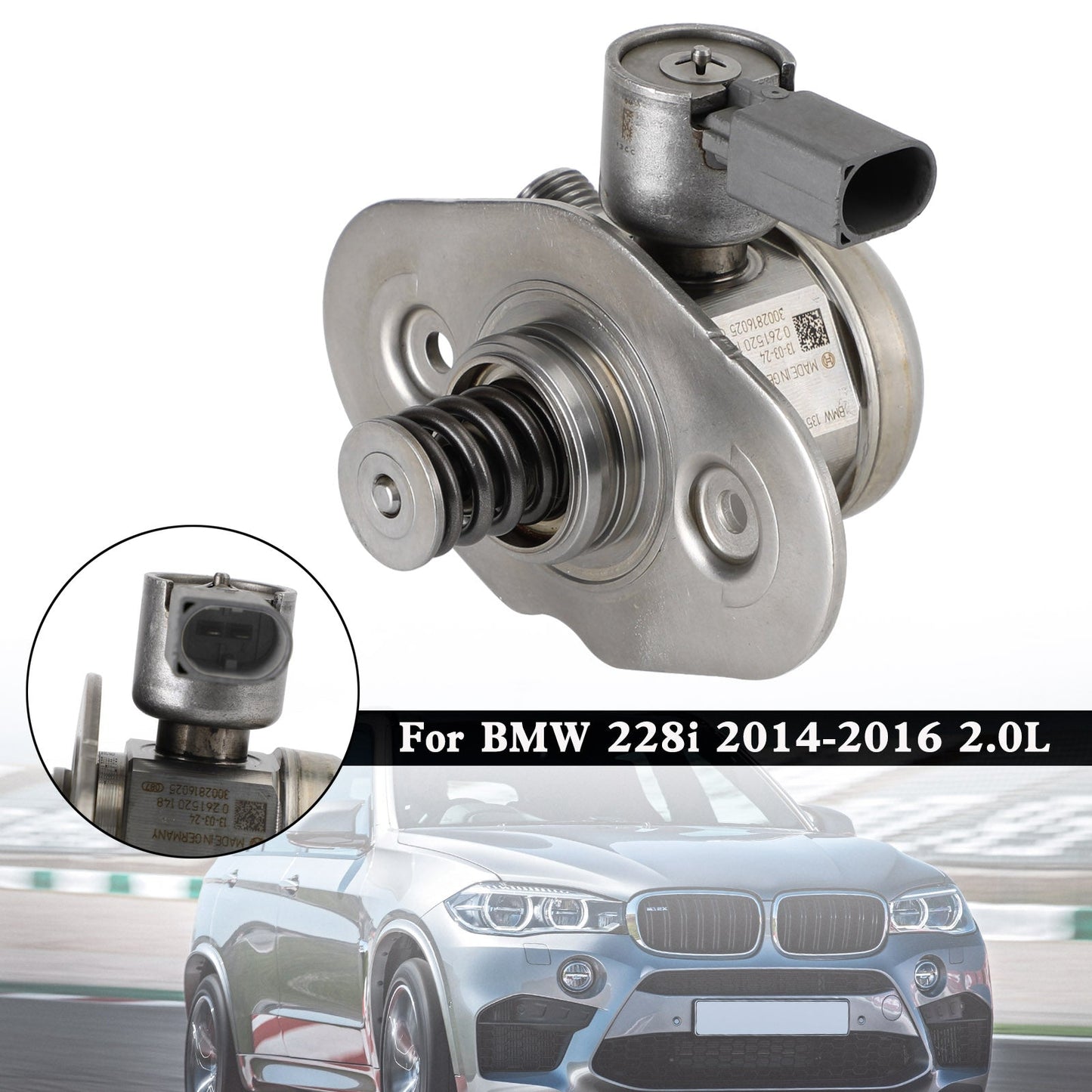 BMW 328i GT 2014-2016 2.0L 323-59462 Hochdruck-Kraftstoffpumpe 13517584461